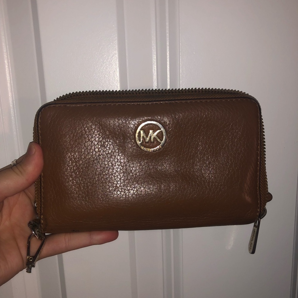 Brown Michael Kors wallet